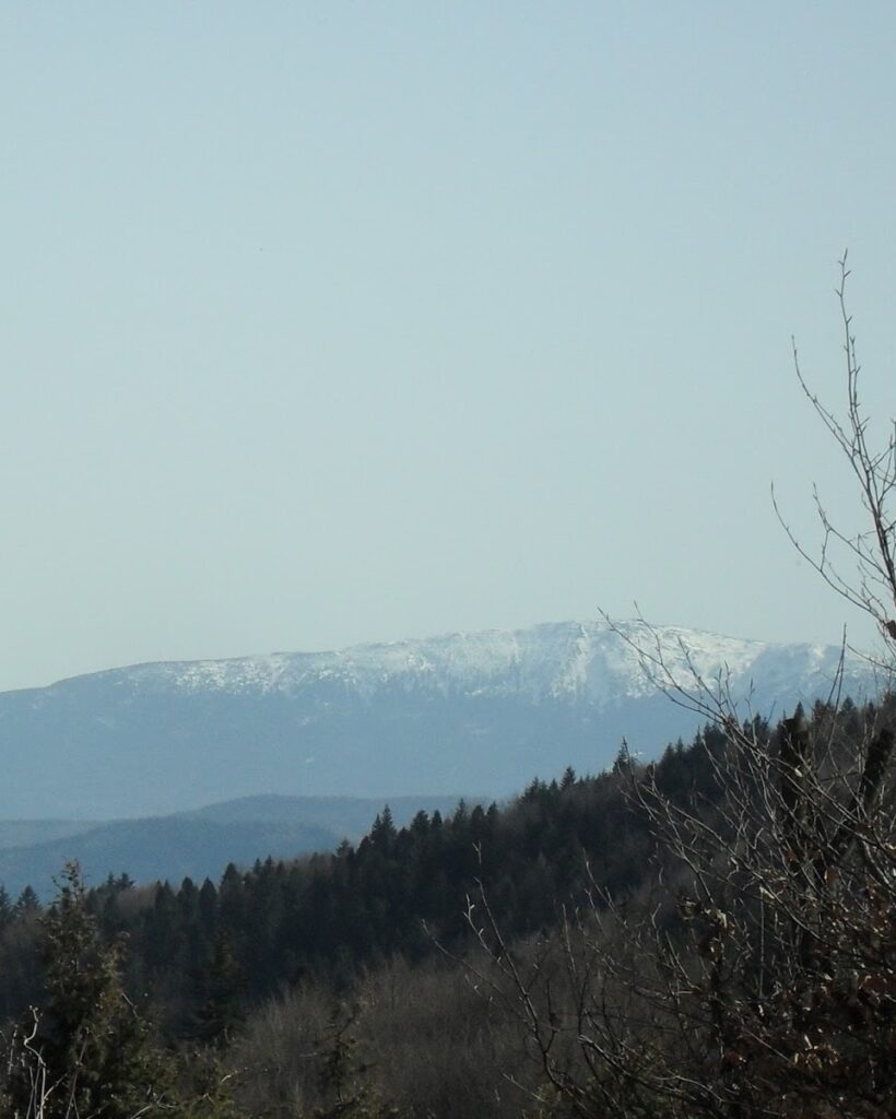 Widok na Babią Górę